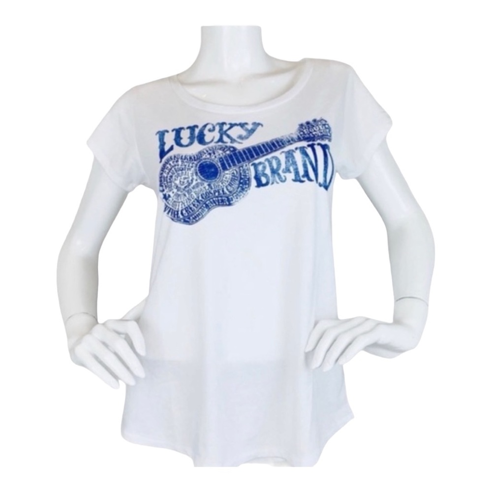 Lucky Brand Lightweight Graphic Short Sleeve T-shirt - Picture 2 of 7
